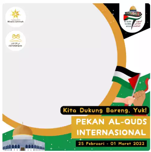 Twibbon Pekan Al-Quds Internasional
