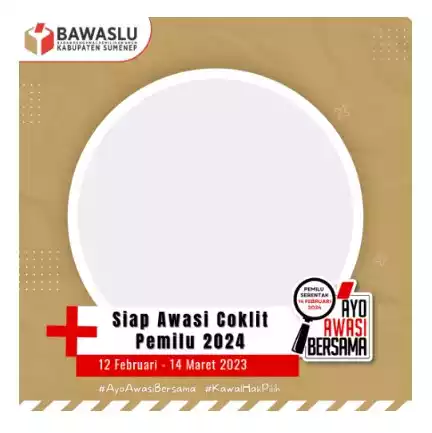 Twibbon Bawaslu 2024 2