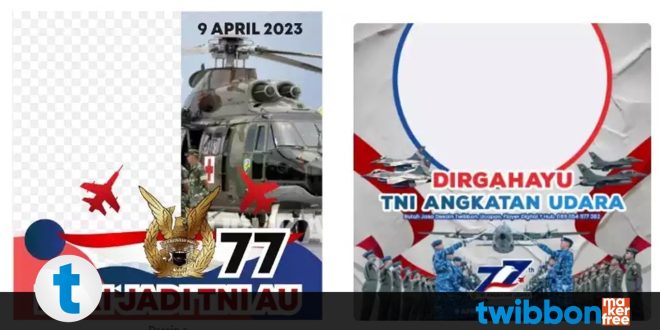 Twibbon TNI AU 2023