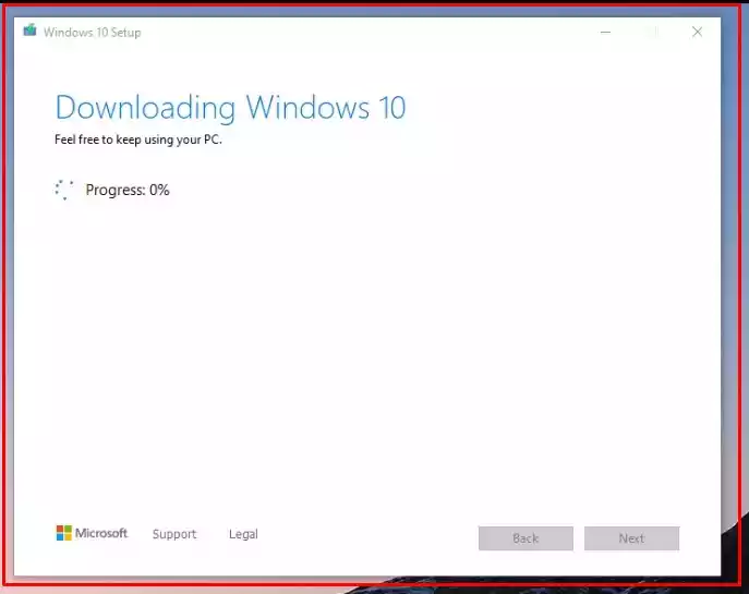 cara download windows 10